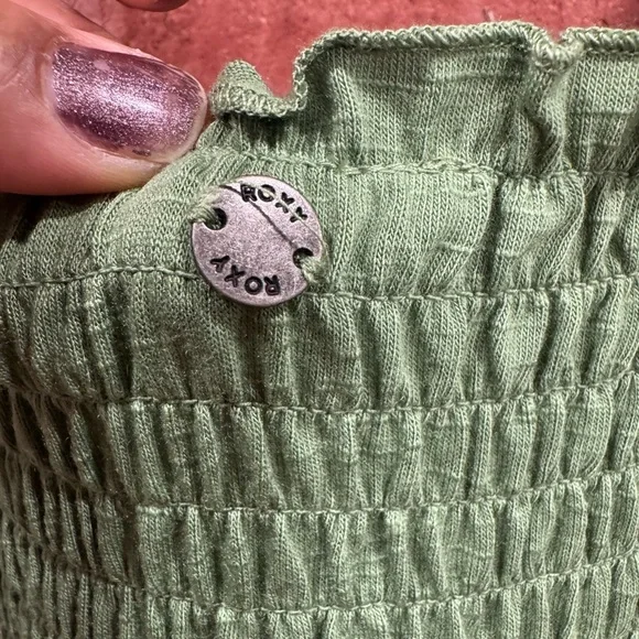 Roxy Just Passing By Smocked Jumpsuit - Picture 9 of 10